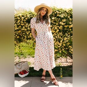 NWT Ivy City Co Lucy Dress in Strawberry Fields